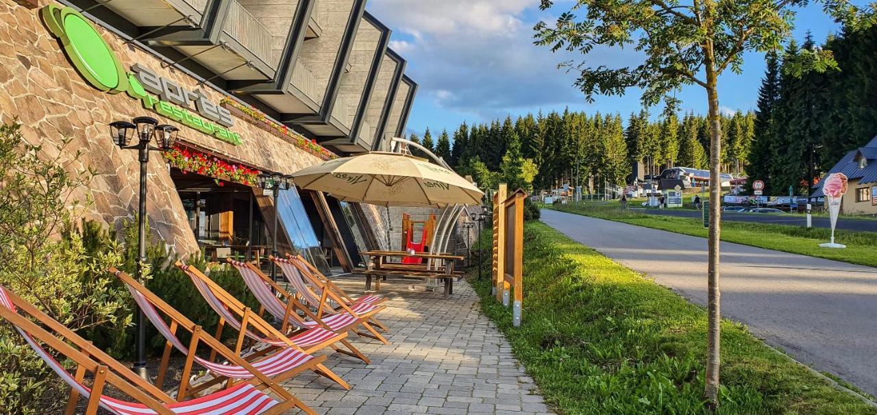 Apartmany Schmiedeberg U Klinovce Kovářská Eksteriør bilde